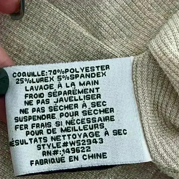 Walter Baker Blush Shimmer Ruched Sleeve Blouse Keyhole Back Size S - Picture 10 of 11